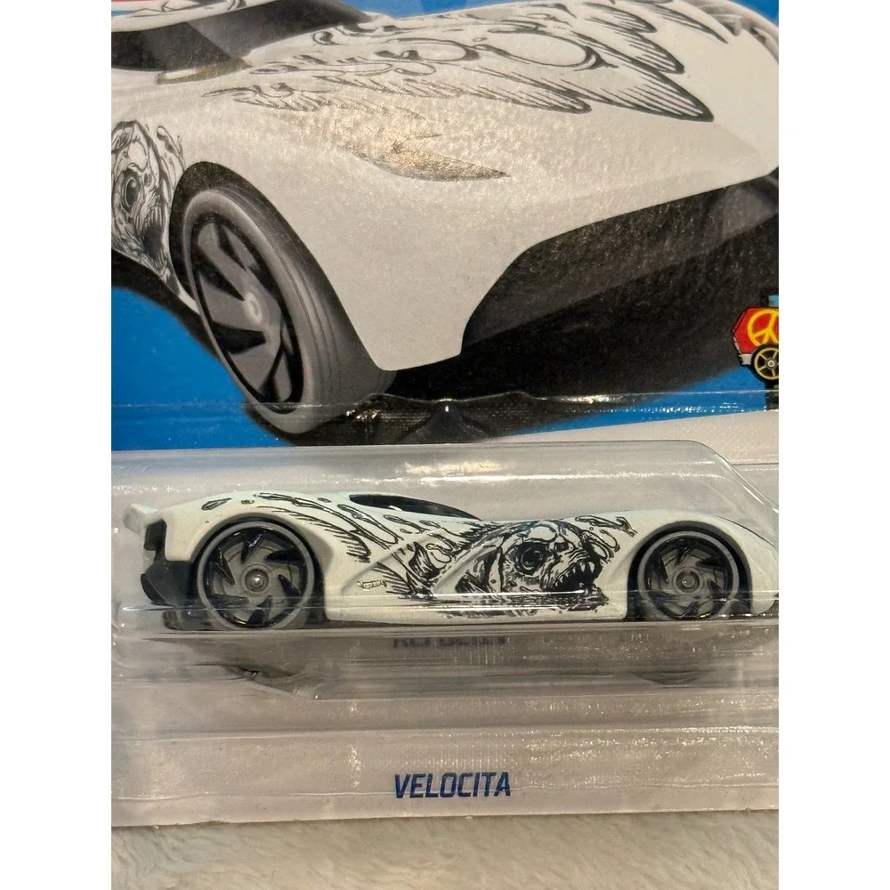 Hot‎ Wheels Velocita White HW Art Cars 10/10 227/250 2022 Diecast Car New